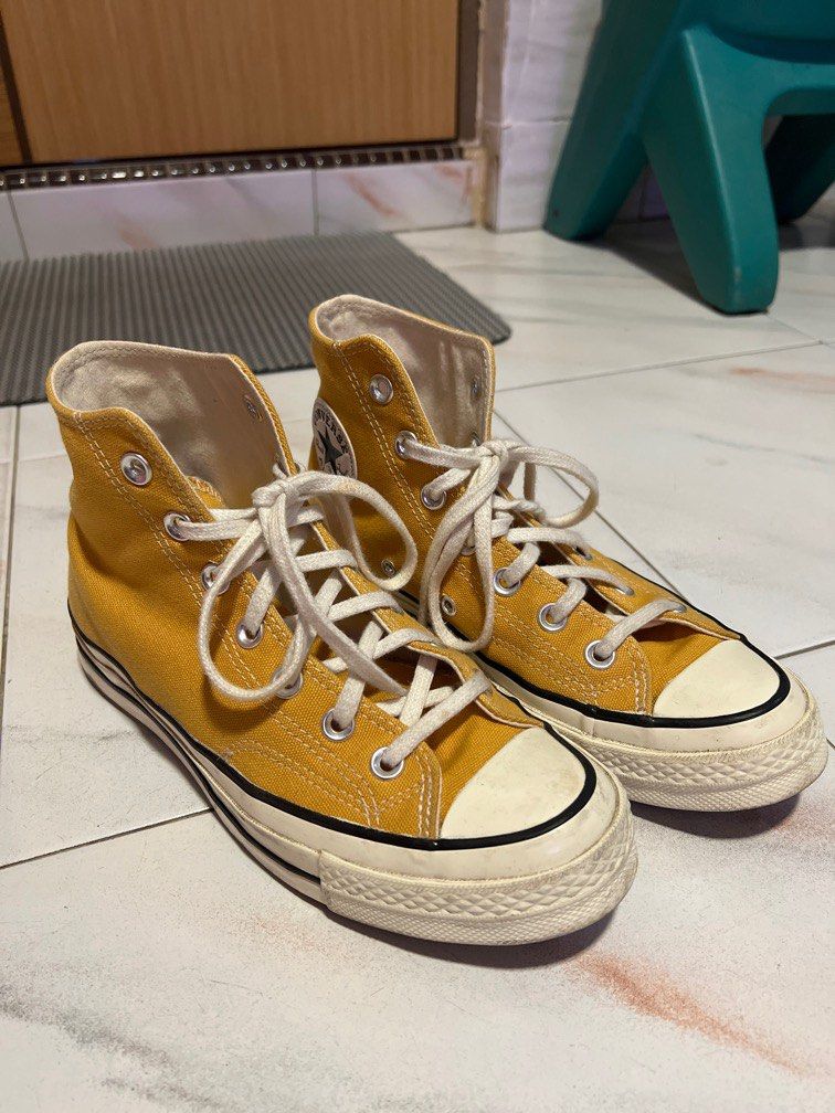 Chuck taylor all star 70 vintage 2025 canvas high top sunflower