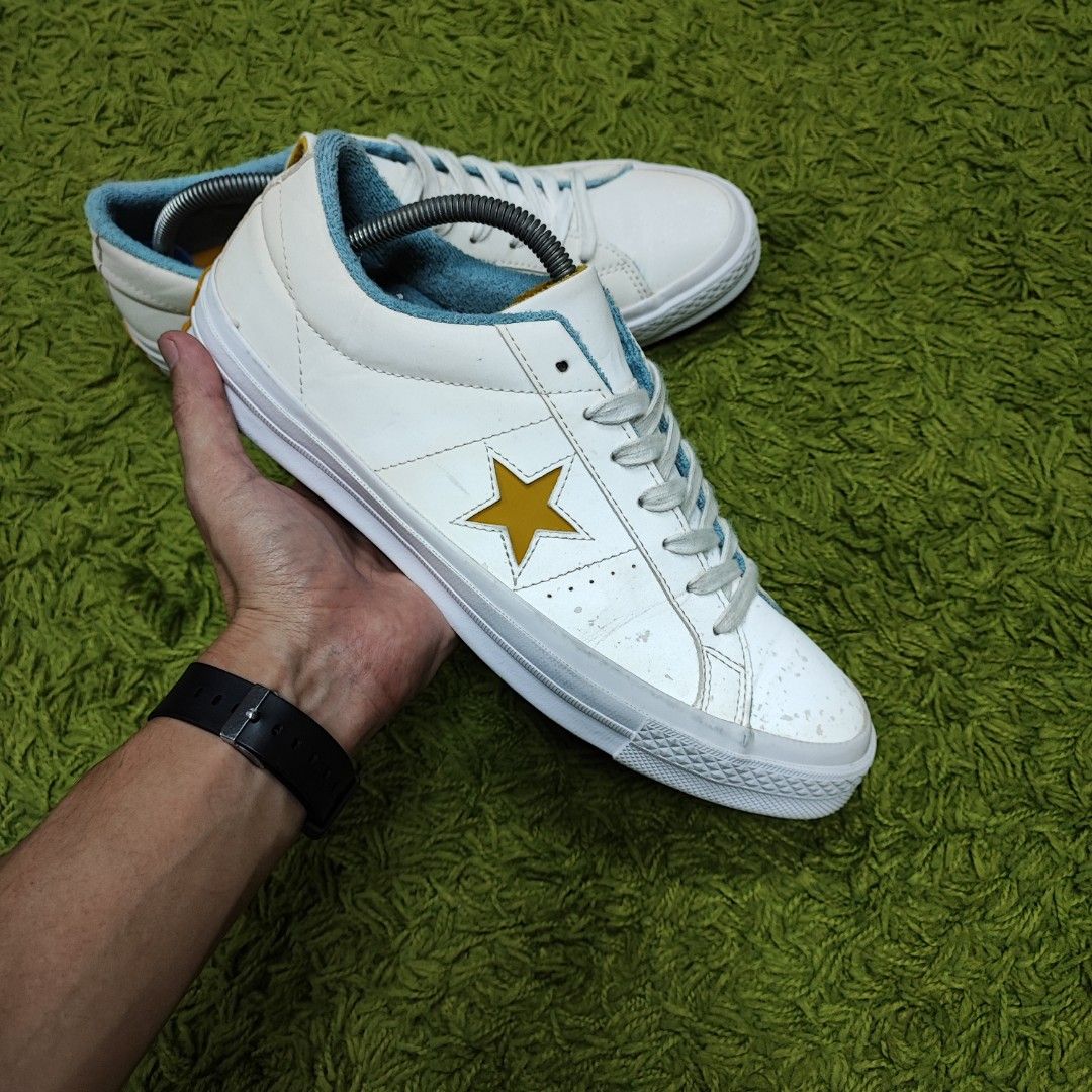 Converse one star mineral yellow store