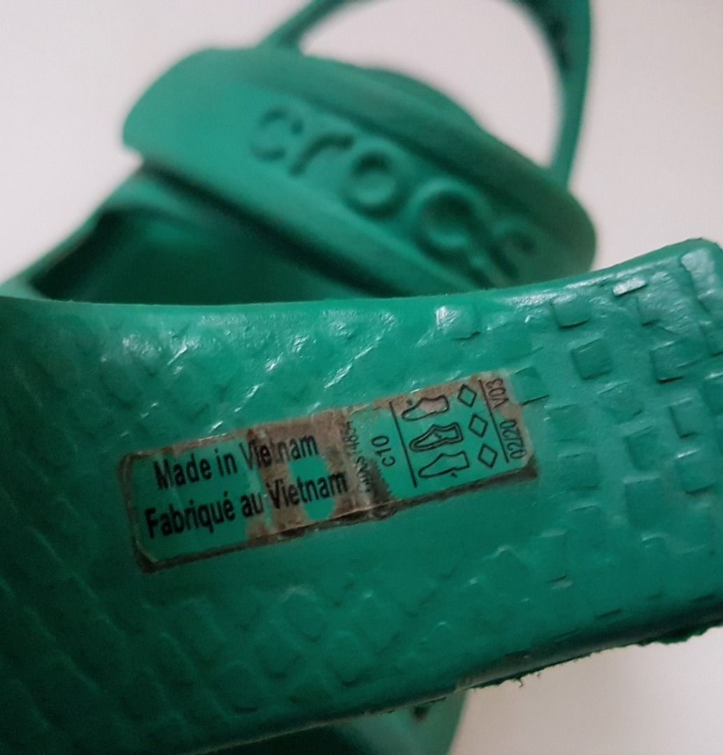 Crocs made discount in usa