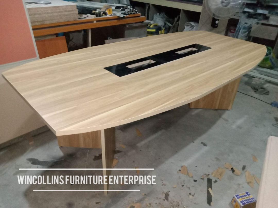 Customized Conference table, meeting table, Furniture & Home Living ...