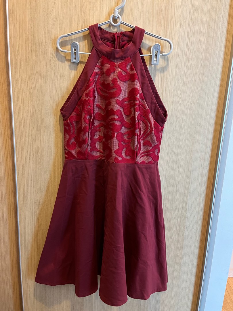 Cute Red dress like new Women s Fashion Dresses Sets Dresses