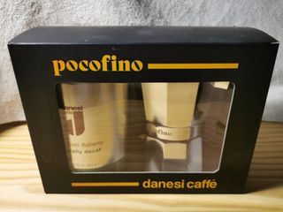 Danesi Moka Pot with Special Decaf Coffee | Gift box | Bnew