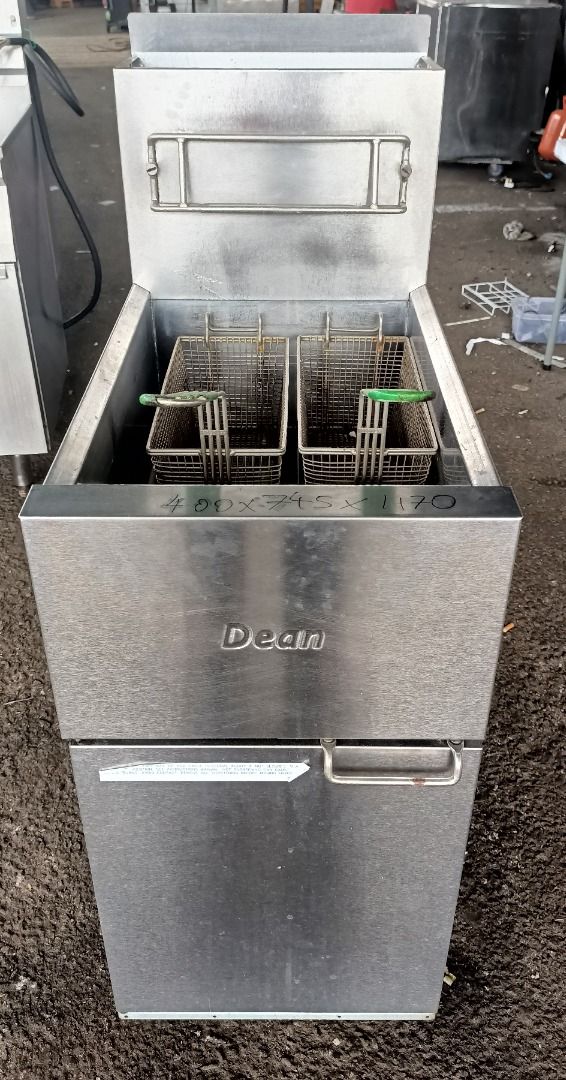 DEAN stainless steel deep fryer, TV & Home Appliances, Kitchen