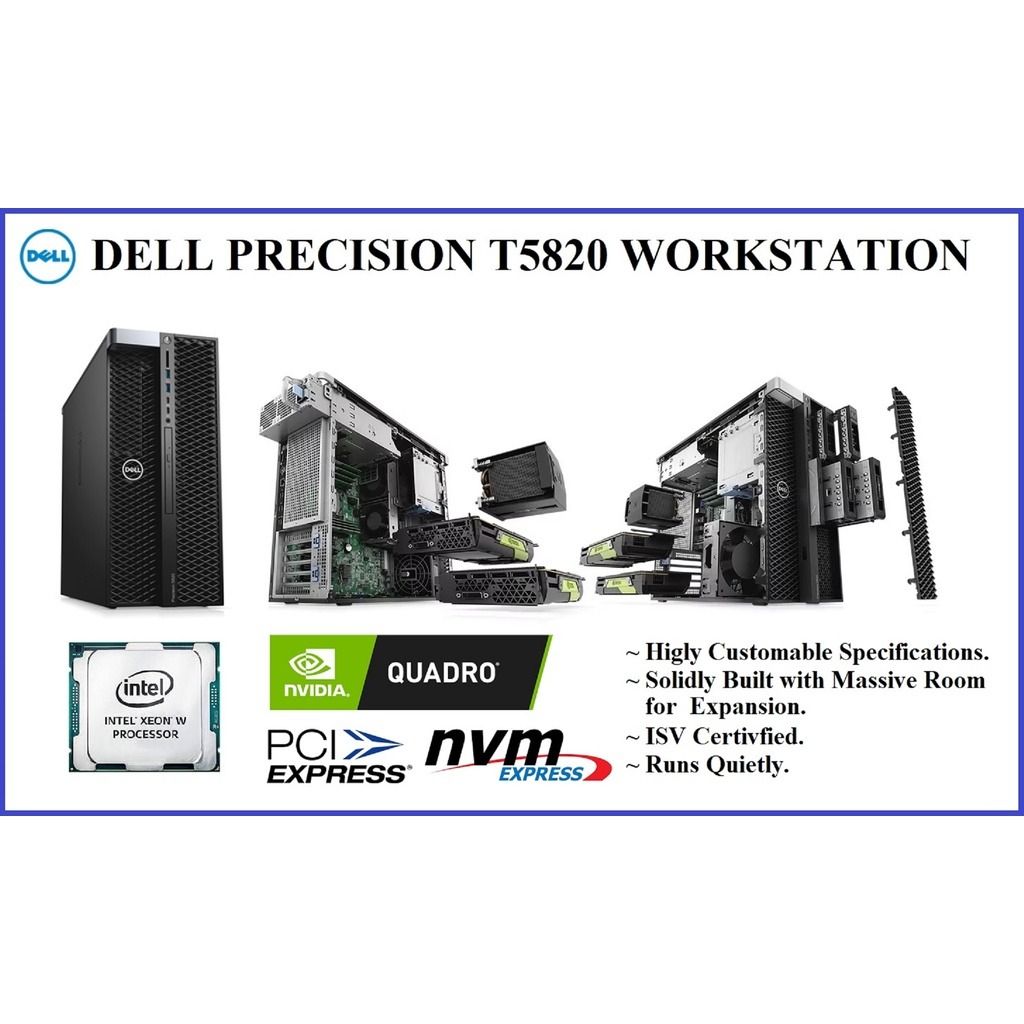 Dell Precision T5820 Tower Workstation