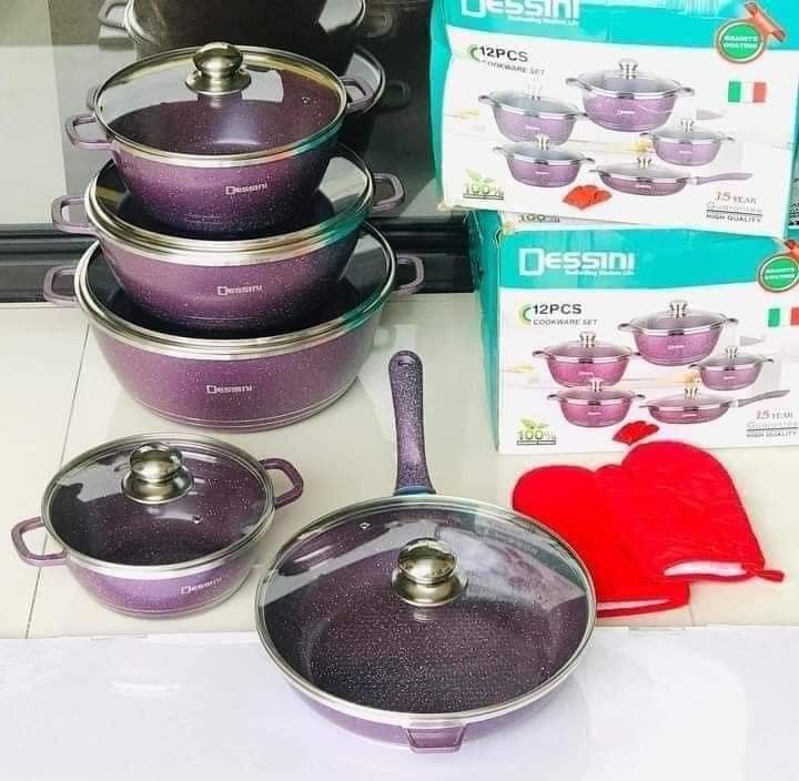 DESSINI COOKWARE SET, Furniture & Home Living, Kitchenware & Tableware