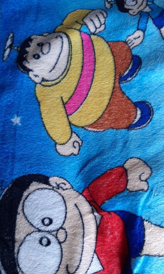 Doraemon Blanket *b5, Furniture & Home Living, Bedding & Towels on