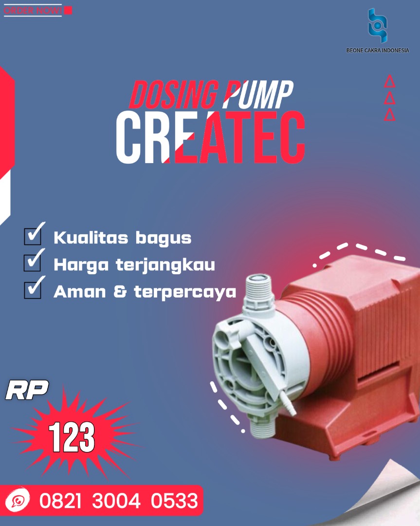 Dosing Pump Createc, Perabotan Rumah di Carousell