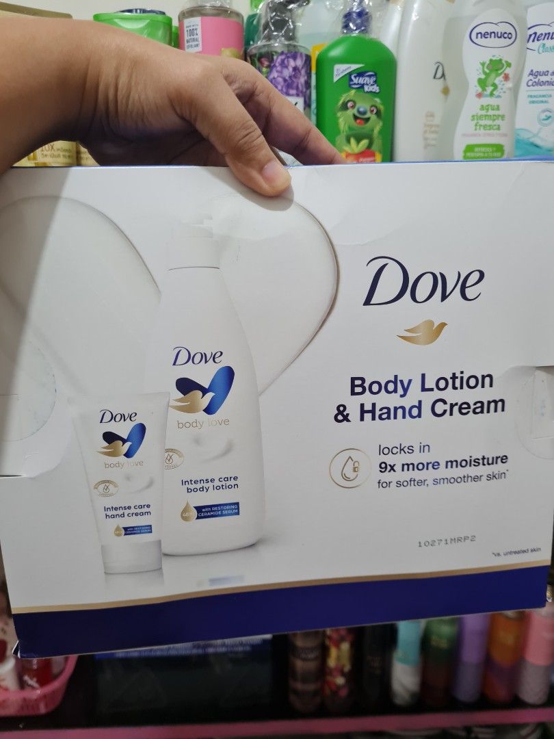 DOVE LOTION AND HANDCREAM, Beauty & Personal Care, Bath & Body, Body