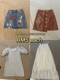 Dress and skirts