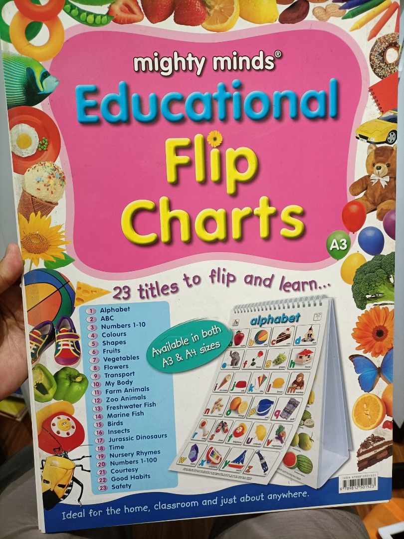 Educational Flip Charts, Hobbies & Toys, Books & Magazines, Children's