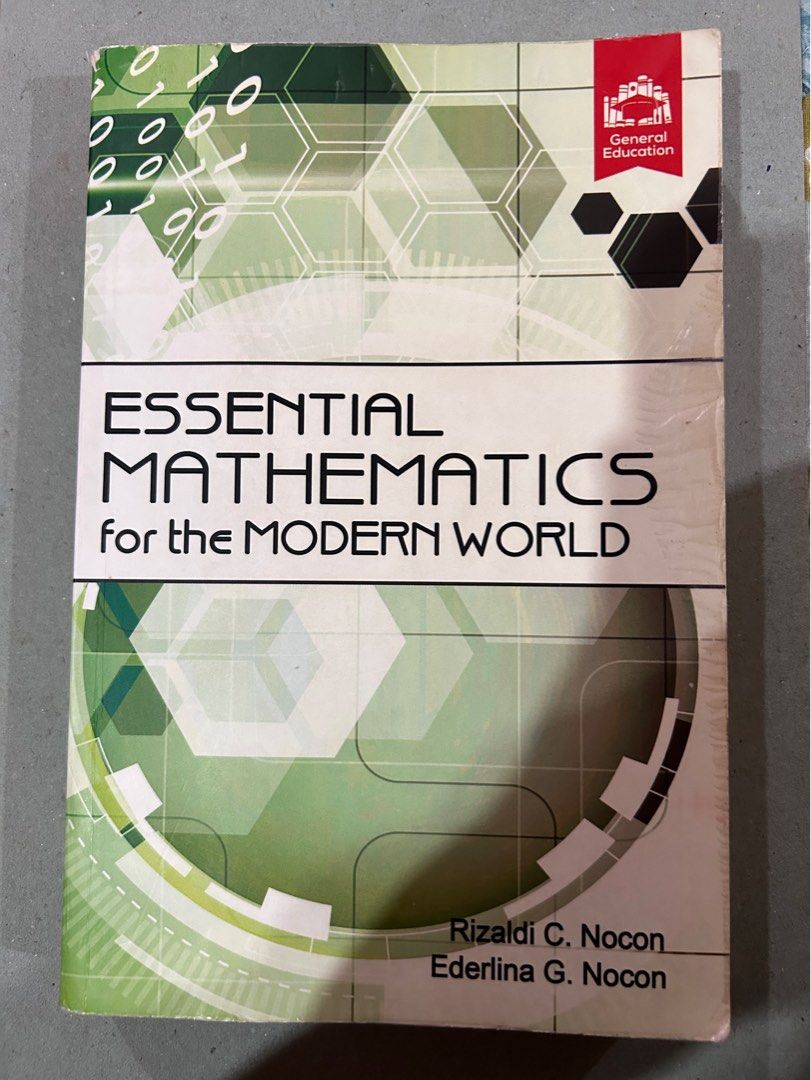 Essential mathematics for the modern world by nocon nocon hobbies