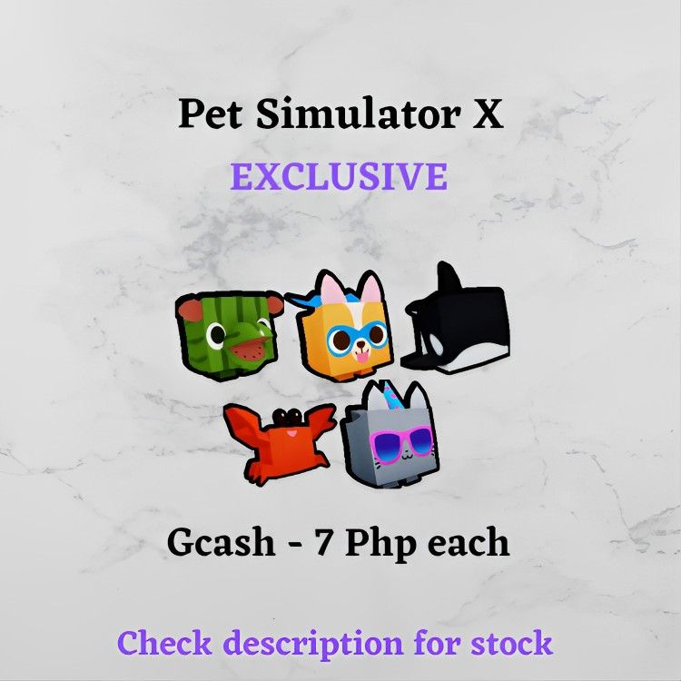 Pet Simulator X check description, Video Gaming, Video Games, Others on  Carousell