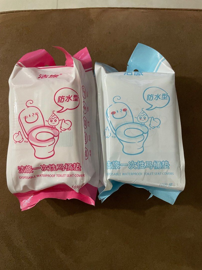 Extra long and thick Toilet seat waterproof cover sheet, Beauty