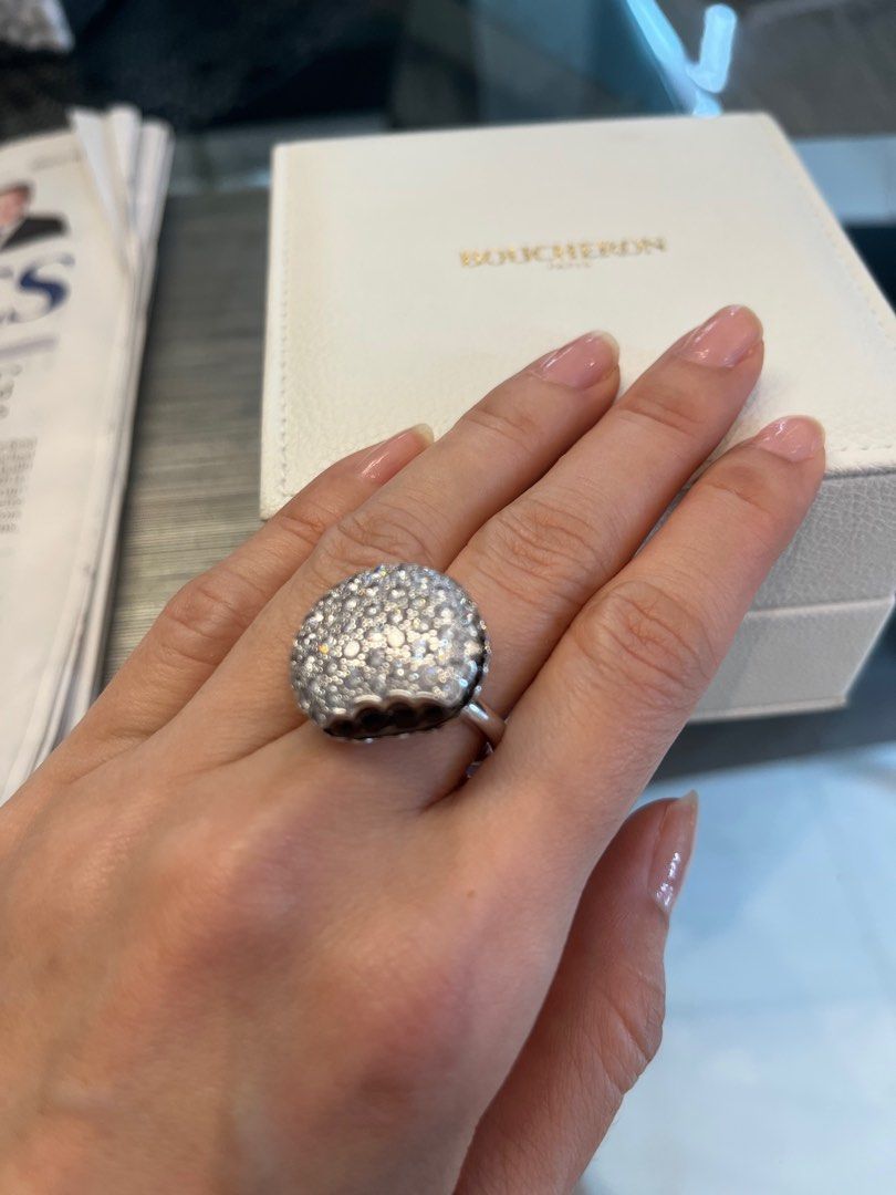 EXTREMELY RARE LARGE BOUCHERON RING Luxury Accessories on Carousell