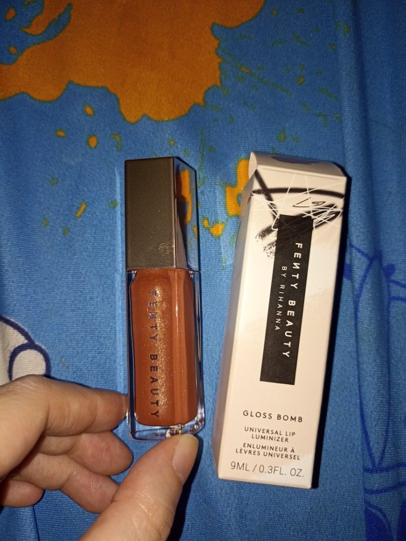 Fenty beauty gloss bomb in fenty glow, Beauty & Personal Care, Face ...