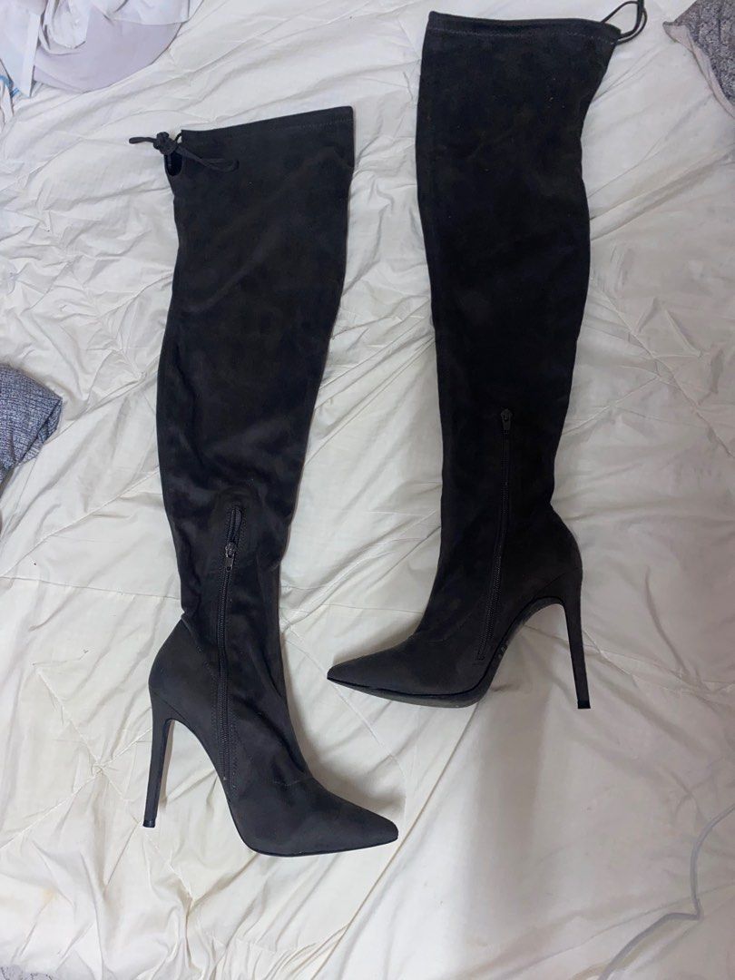 Knee high boots forever 21 top
