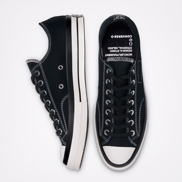 Fragment x Moncler Converse Chuck Taylor 70 Black Luxury