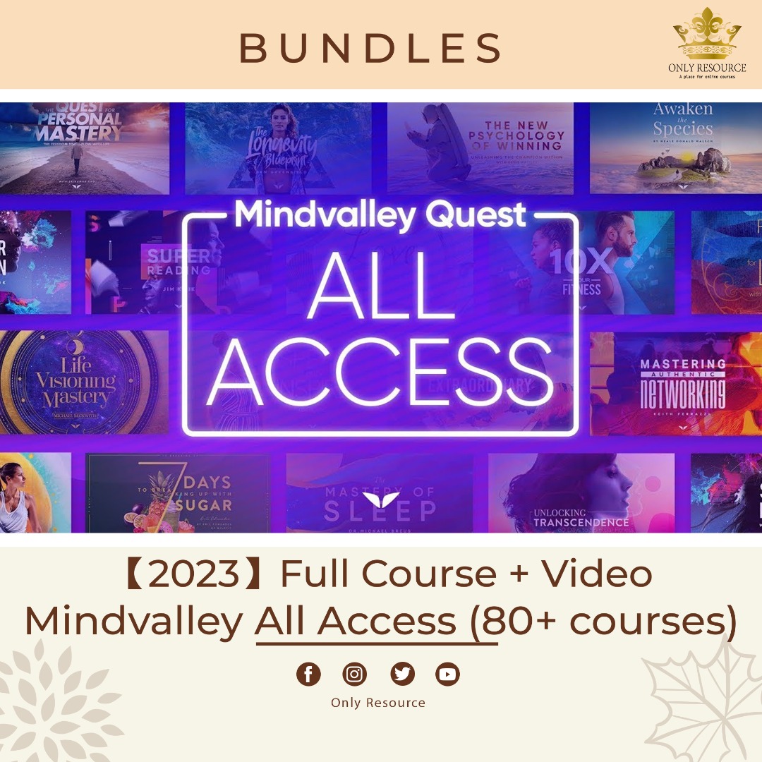 {FULL COURSE+ VIDEO} Mindvalley 65++ Course Collection Jim Kwik FULL ...