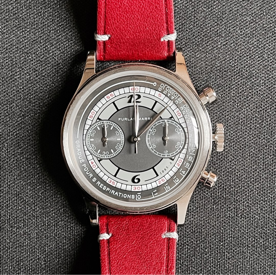 Furlan Marri Rosso Grigio Ref. 1085-A chronograph, 名牌, 手錶