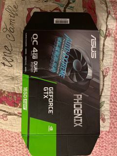 華碩GeForce GTX1650 super 4g D6