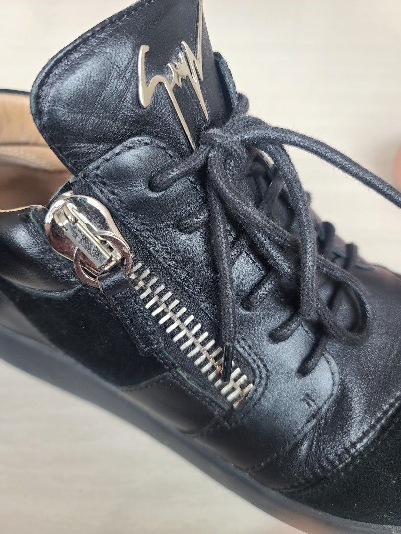 Giuseppe zanotti cheap black trainers