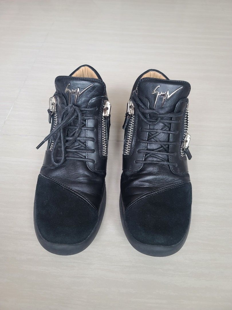 Giuseppe zanotti outlet black trainers
