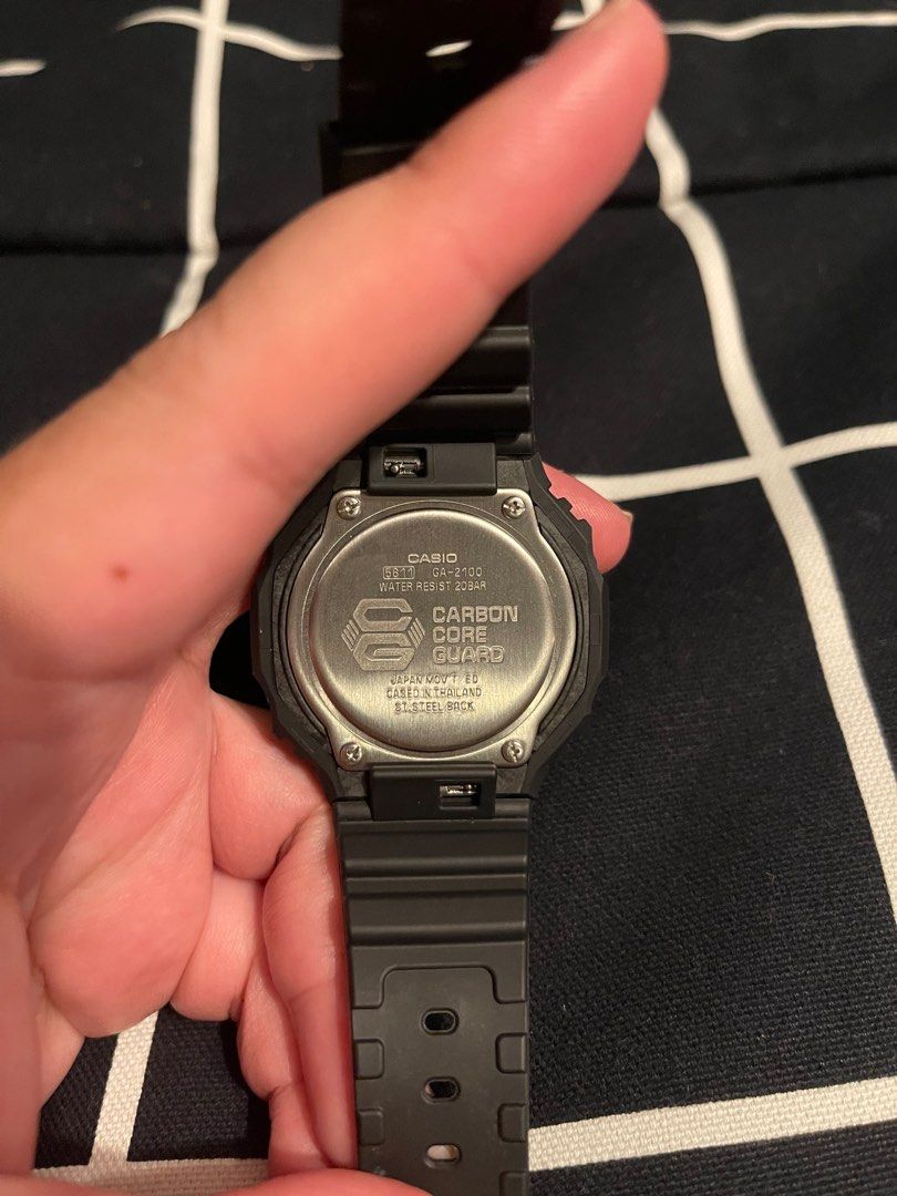 Orologio - Casio G-Shock GA-2100-1A2ER Neon Accent Series - Watch You Want