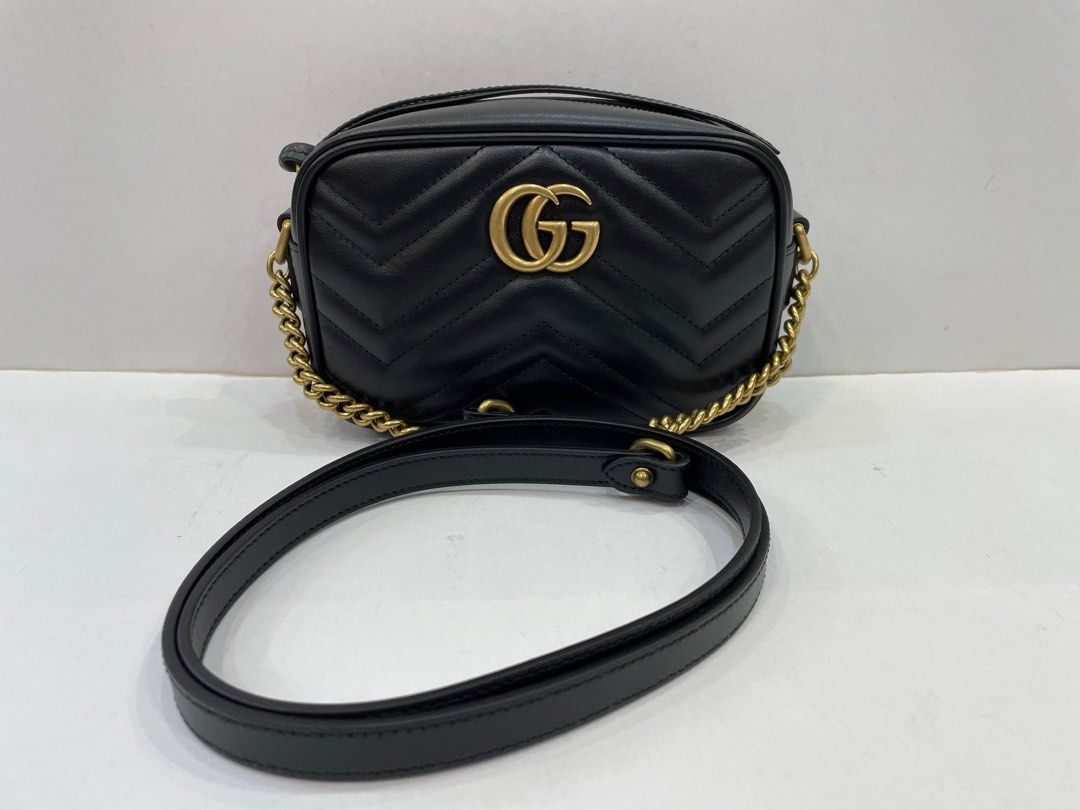 GUCCI GG MARMONT MATELASSE MINI BAG