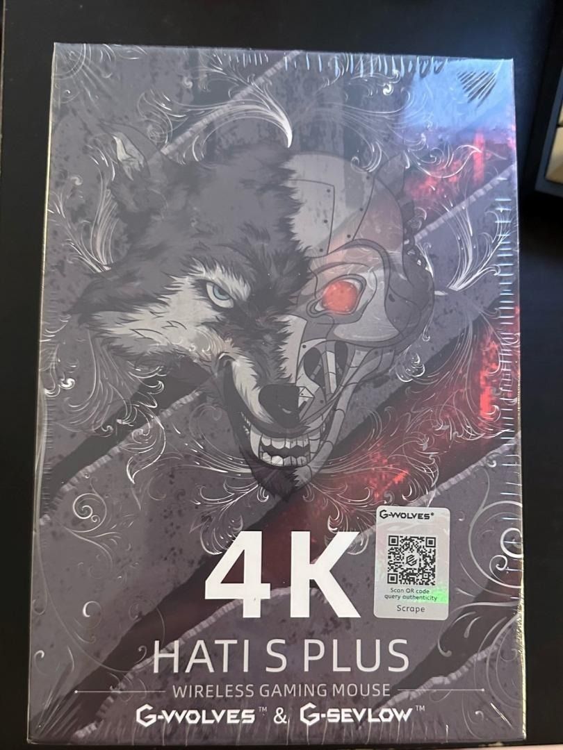 G-Wolves HATI S PLUS (HTS+) 4K, 電腦＆科技, 電腦周邊及配件, 電腦滑