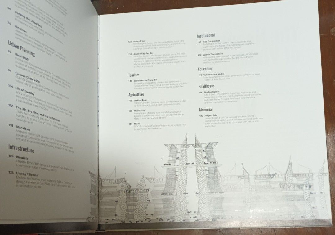 Hardbound Book Architecture Design Sustainable Communities (Category: Storybooks) located in Quezon City. Submitted by happyspendthrift (Listing ID 1203247577, Image 3). Description: Good crisp inner pages Dust cover with minor scuffs Blueprint hardbound book of visionary architectural and community designs. Via GRAB PICKUP or Self-pickup only♡.