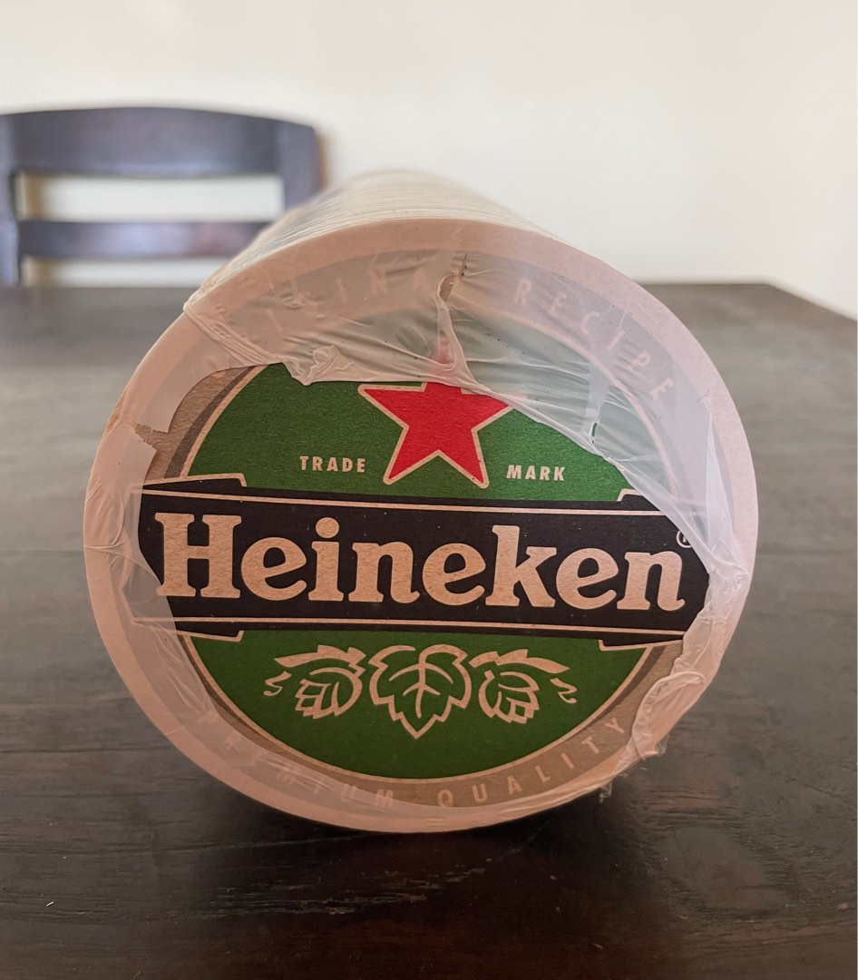 Heineken Collectible Beer Coasters (100 pcs in a roll), Hobbies & Toys, Memorabilia
