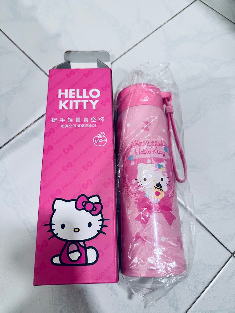 Hello Kitty Stainless Steel Thermos Water Bottle Furniture And Home Living Kitchenware 