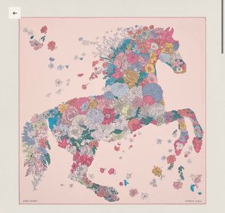 Hermes Rose Legere Pink Scarf 90cm