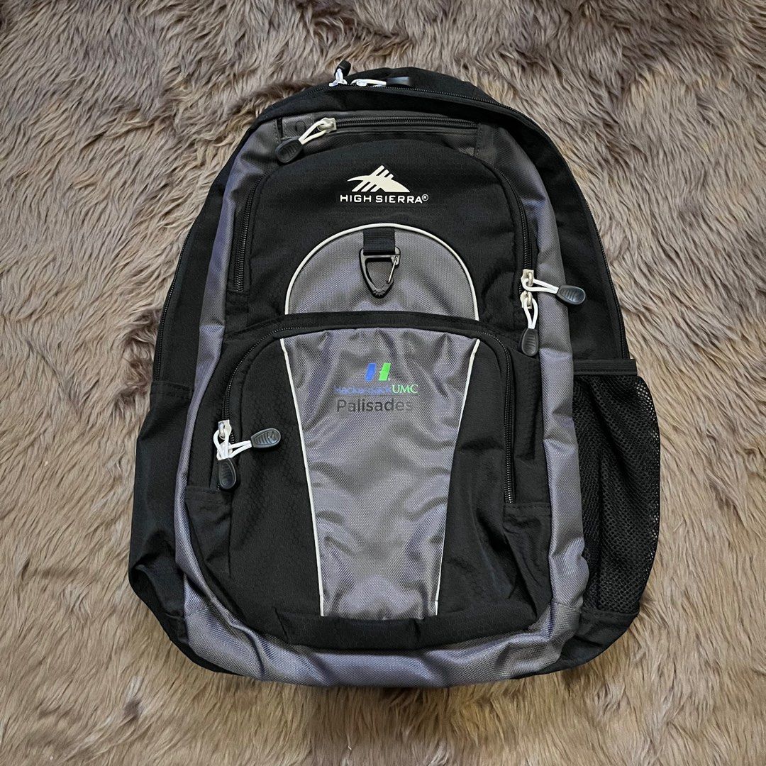 High Sierra Black Backpack Men s Fashion Bags Backpacks on