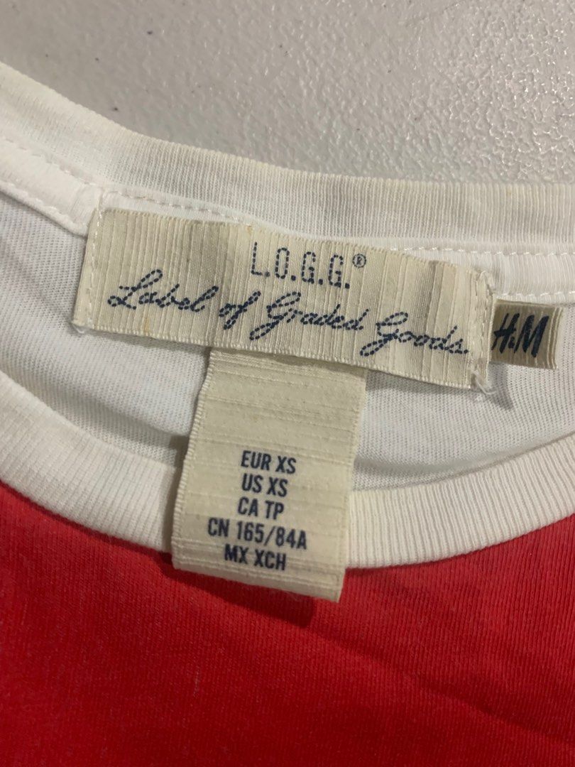 H&M L.O.G.G Label of Graded Goods XS Shirt, Men's Fashion ...