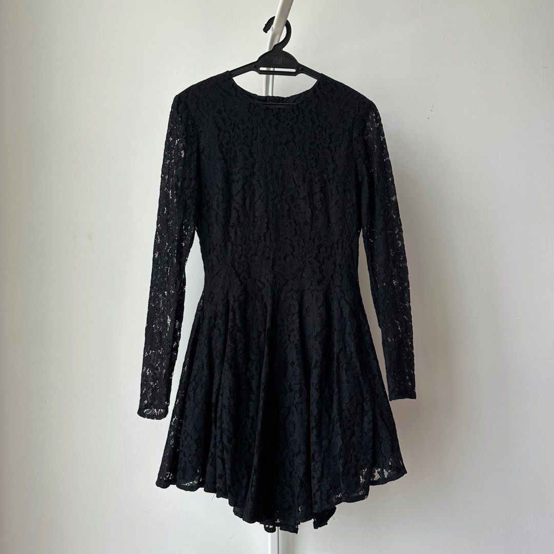 H&M Long Sleeve Lace Dress, Women's Fashion, Dresses & Sets, Dresses on  Carousell