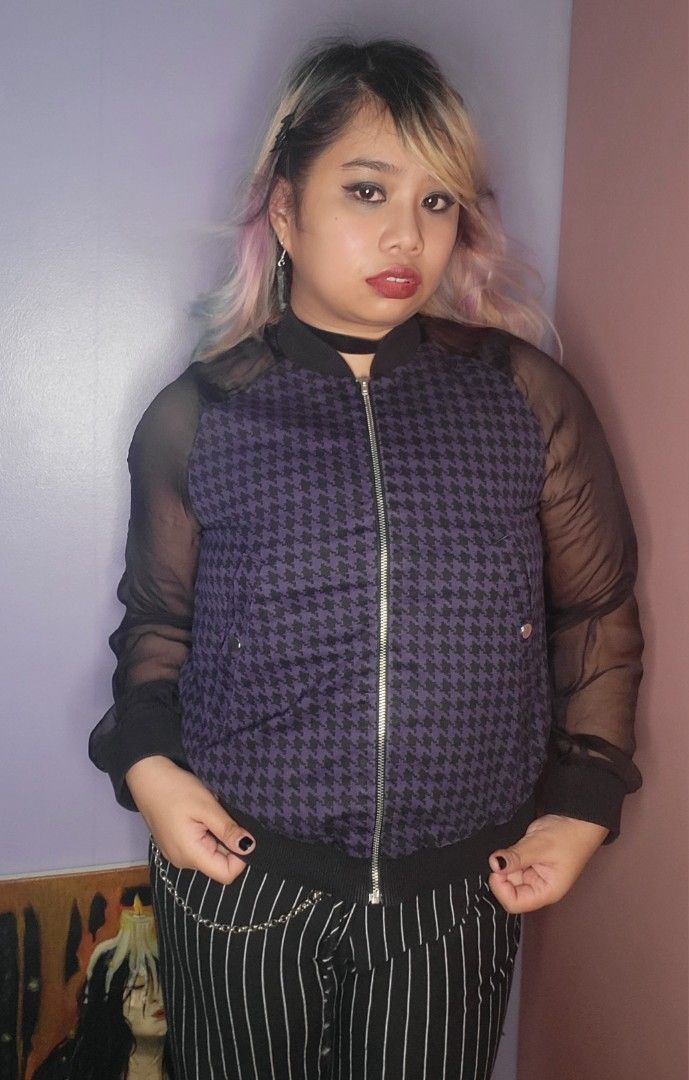 h&m varsity jacket