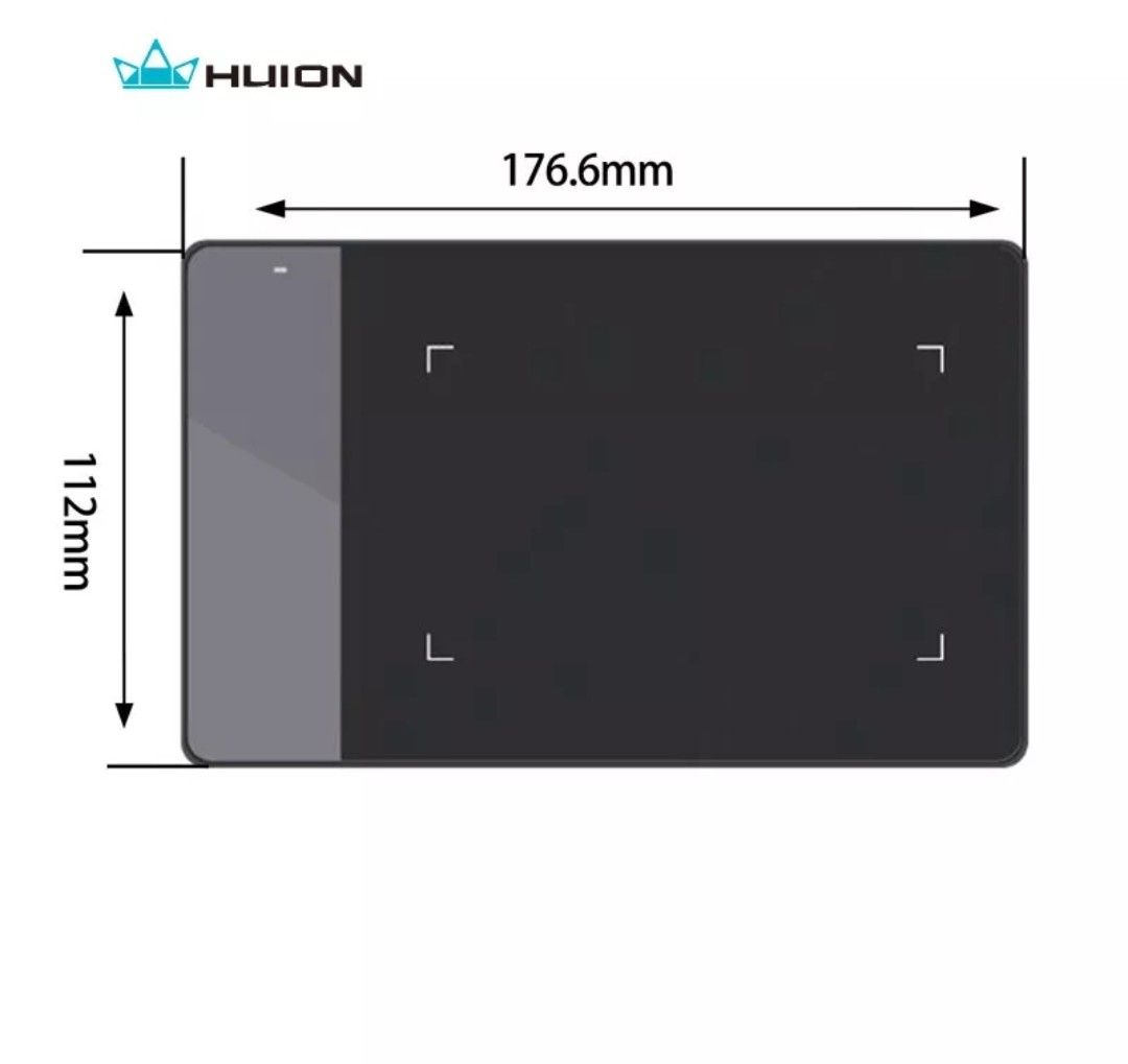 Huion Graphic Tablet Writing Pad Model 420 USB Pen Tablet, Work