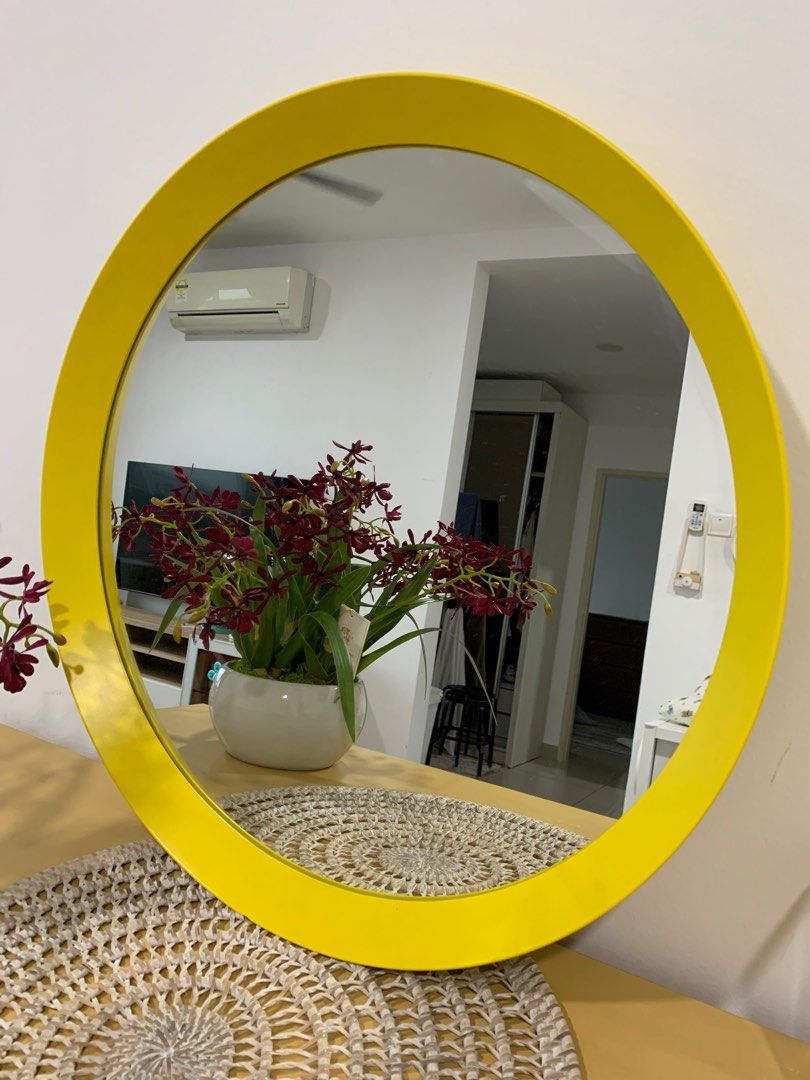 Ikea LANGESUND mirror, Furniture & Home Living, Home Decor, Mirrors on