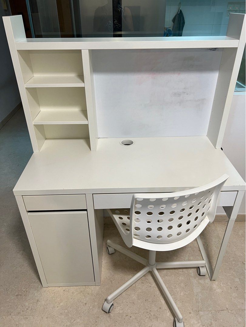 Ikea Micke Study Table, Furniture & Home Living, Furniture, Tables