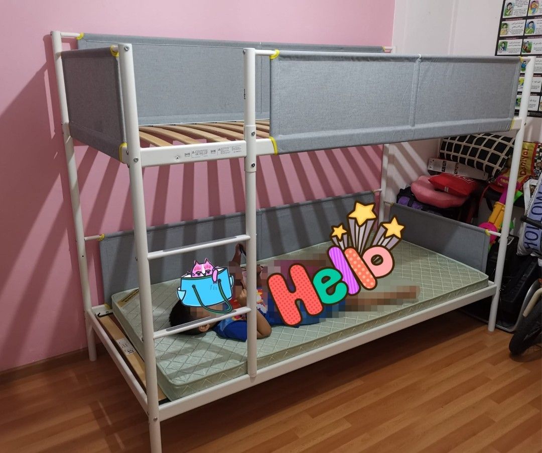 Ikea Vitval Bunk Bed frame, Babies & Kids, Baby Nursery & Kids