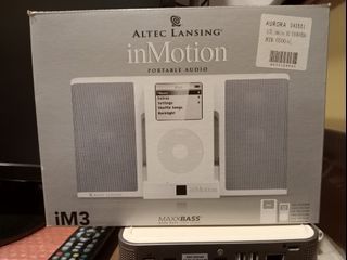 IPOD 專用喇叭,Altec inMotion iM3