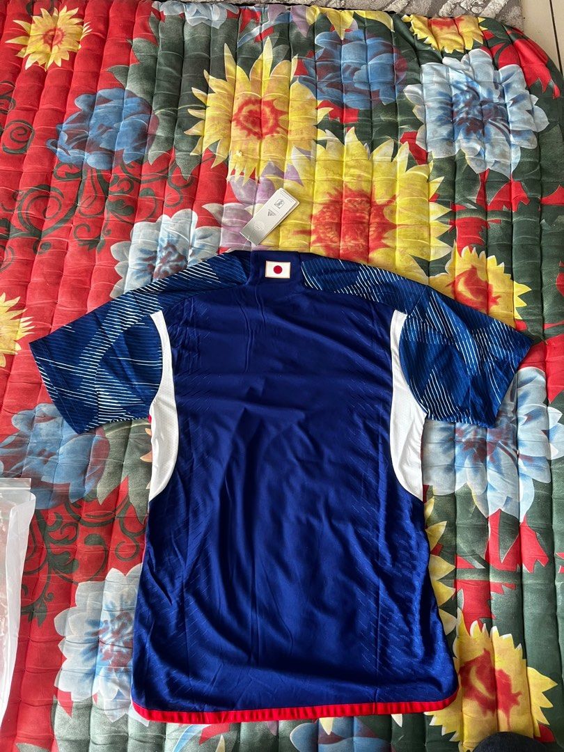 Japan 2022 World Cup Jersey Home, Men's Fashion, Activewear on Carousell