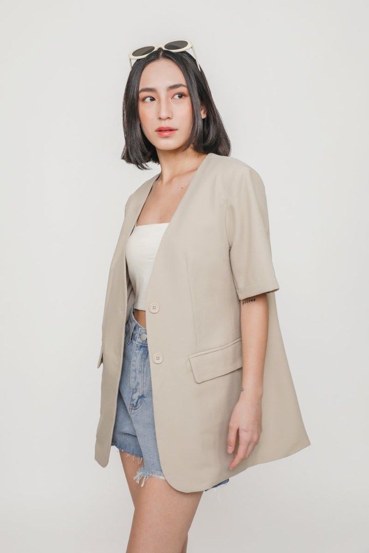Jedd short sleeve blazer