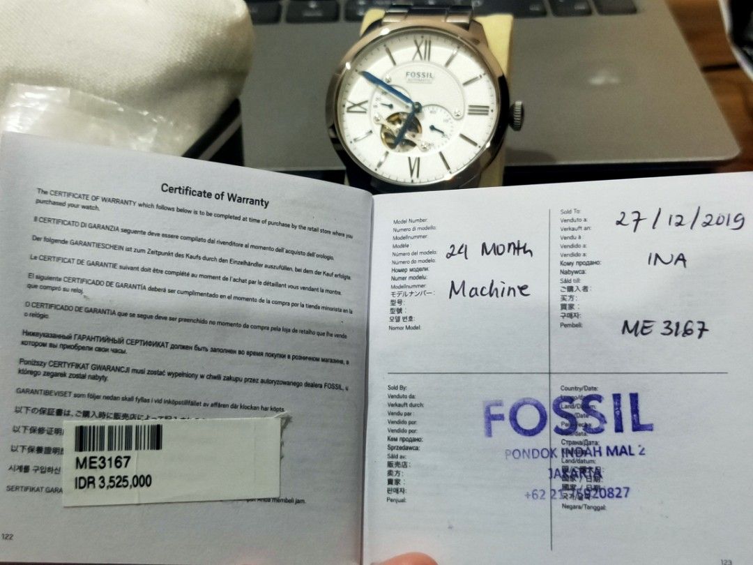 Fossil me3167 sales