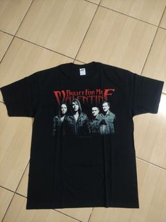 Kaos band bullet for my valentine tour rare