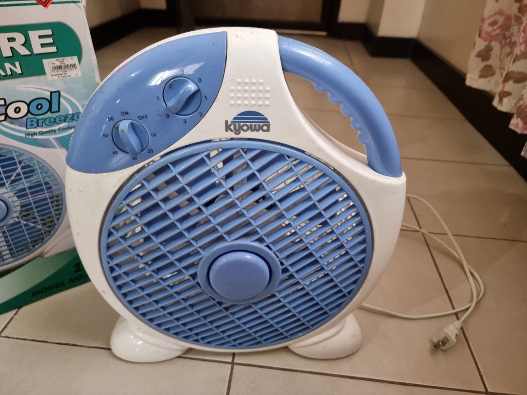 Kyowa Box Fan, Furniture & Home Living, Lighting & Fans, Fans on Carousell