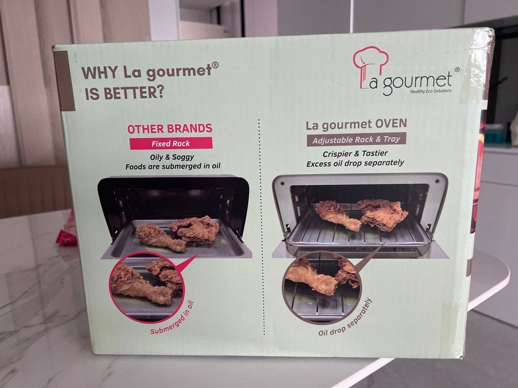 La Gourmet 12L Oven Toaster, Electric Oven (Mint Green), TV & Home