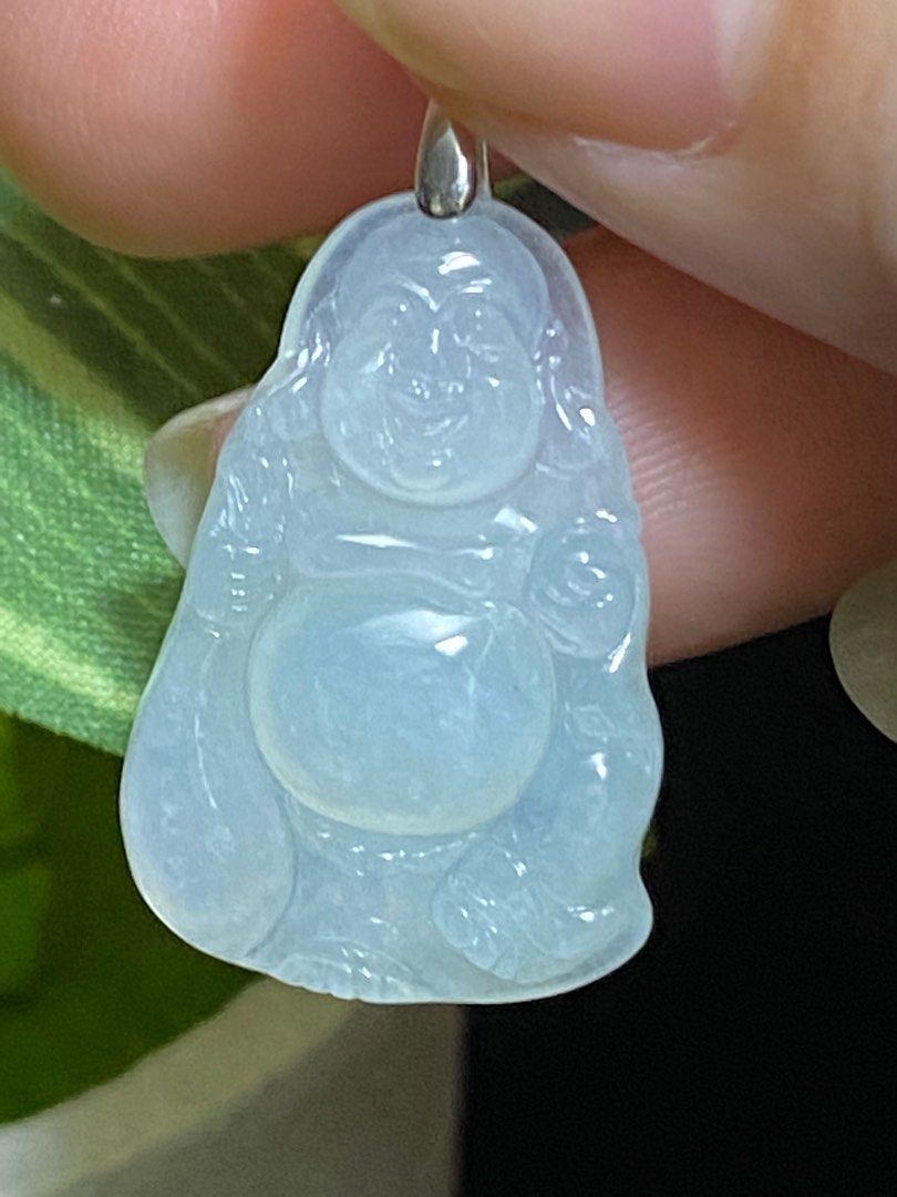 Chinese jade buddha pendant sale