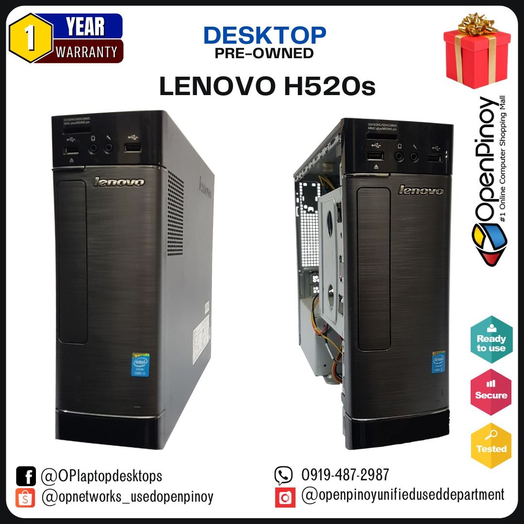 Lenovo H520s Core i7 Windows10 Home